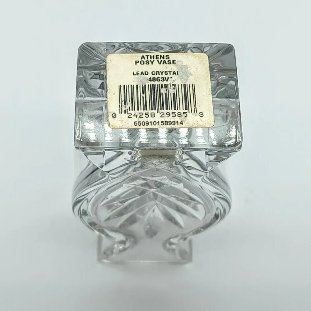 Waterford Athens Posy Clear Lead Crystal Vase